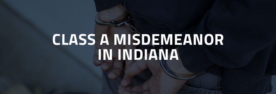 misdemeanors in Indiana